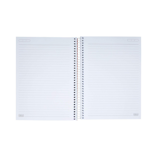 CUADERNO ESPIRAL TAPA PLASTICA UNIVERSITARIO 10 MATERIAS ROSA NEON 200 HOJAS - TILIBRA