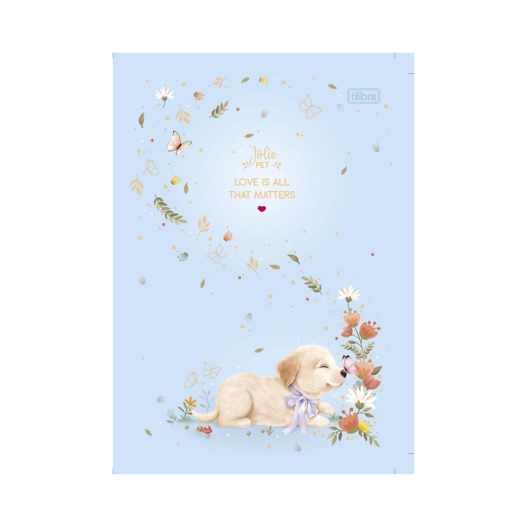 LIBRETA UNIVERSITARIA JOLIE PET 10S 160CT