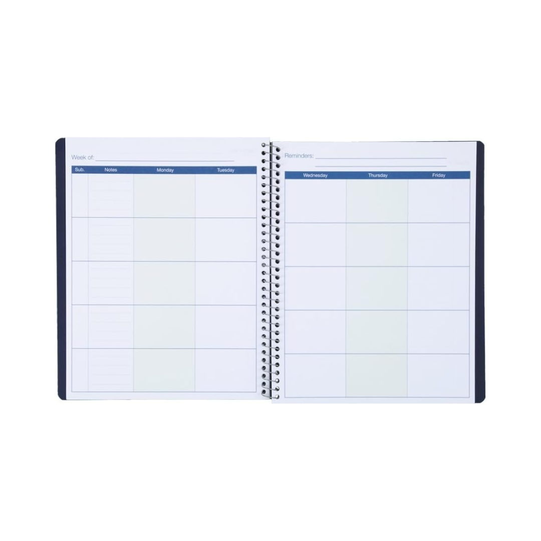 MEAD LIBRO DE PLANES ÁRA PROFESORES, 8 1/2 PULGADOS x 11 PULGADAS.