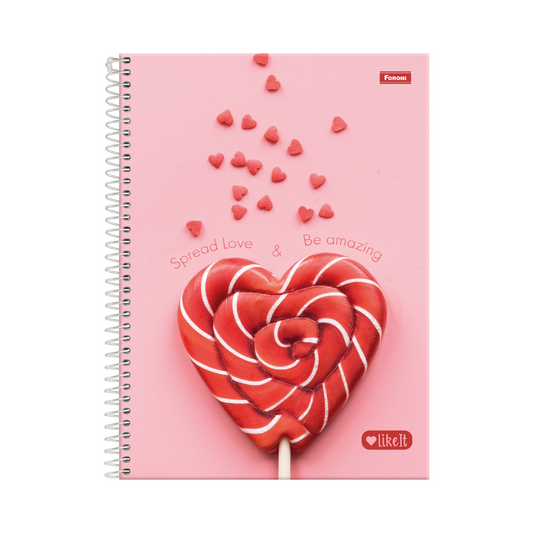 Libreta Universitaria LIKE IT 10M 160F