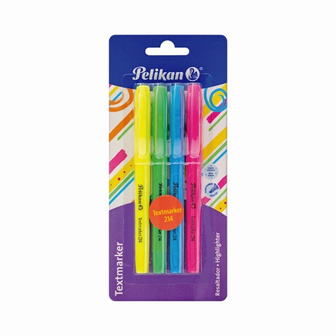 TEXTMARKER 214 BLISTER W/4
