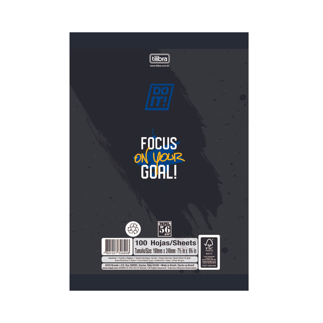 LIBRETA COSIDA DO IT! 100CT