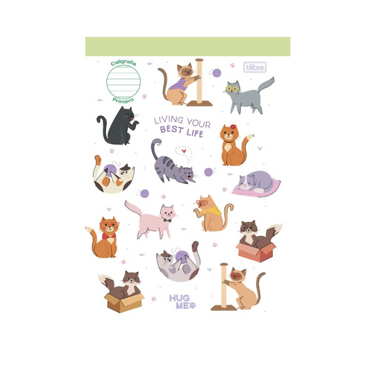 LIBRETA COSIDA HUG ME 1ro 80f