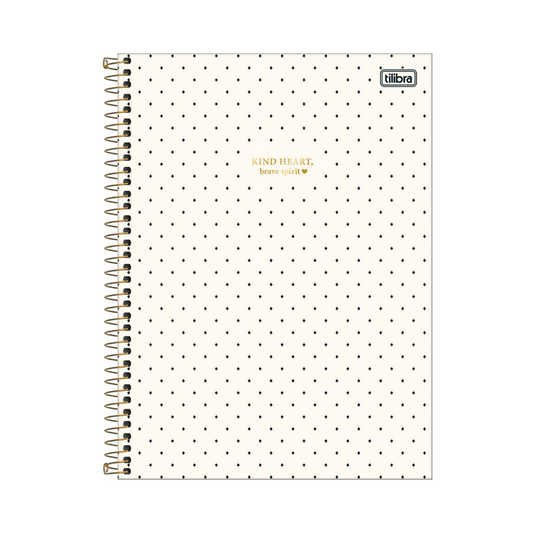 CUADERNO UNIVERSITARIO TAPA DURA ESPIRAL 1 ASIGNATURA WEST VILLAGE 80 HOJAS - TILIBRA