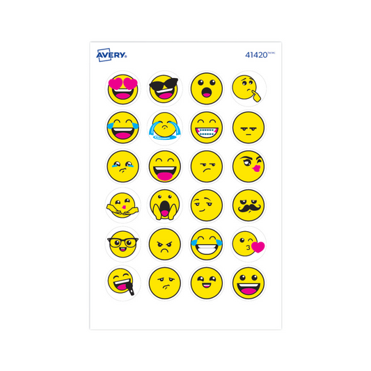 ETIQUETAS REDONDAS 3/4" 288/1 KIDS (Caritas)