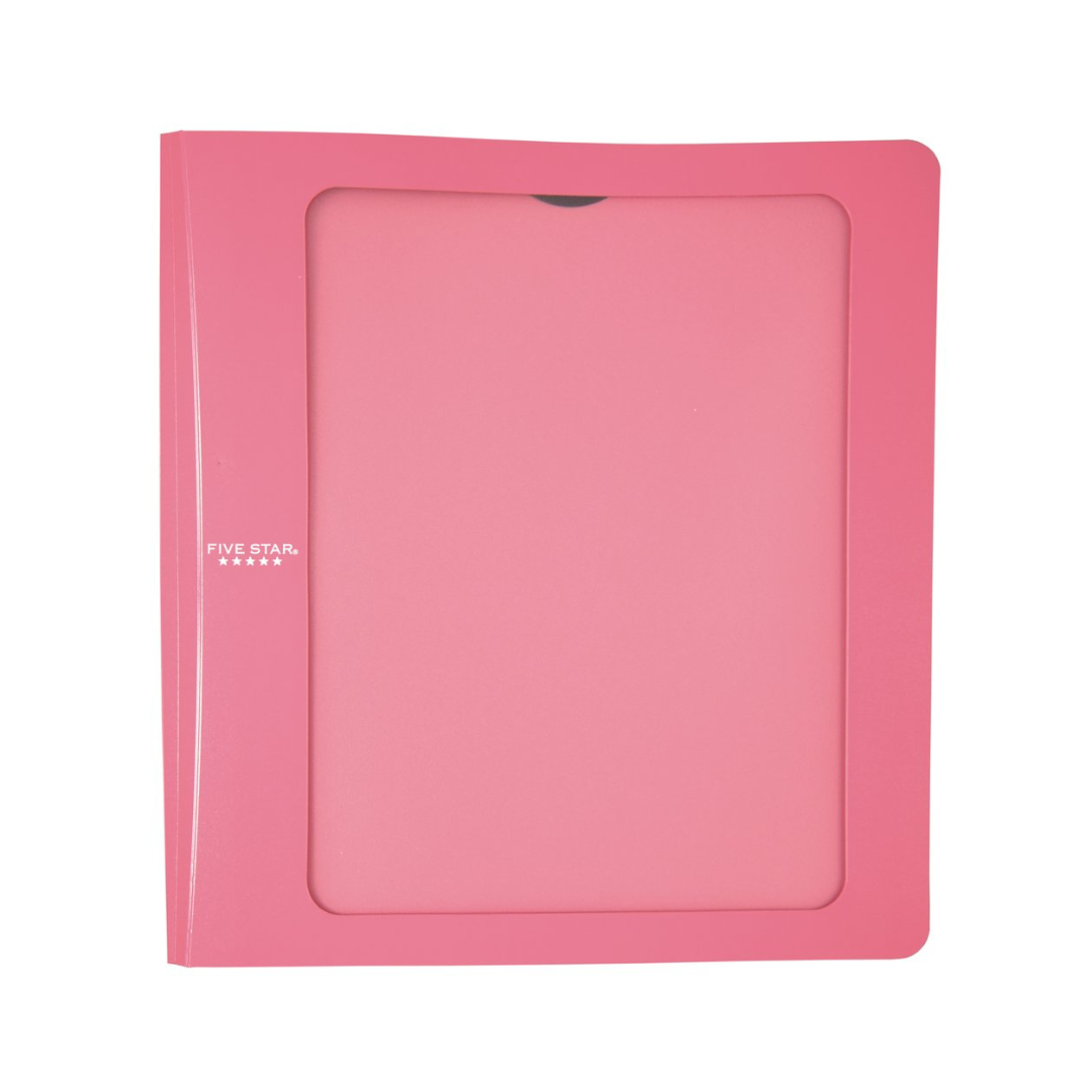 "FIVE STAR 1-1/2"" POLY VIEW BINDER"