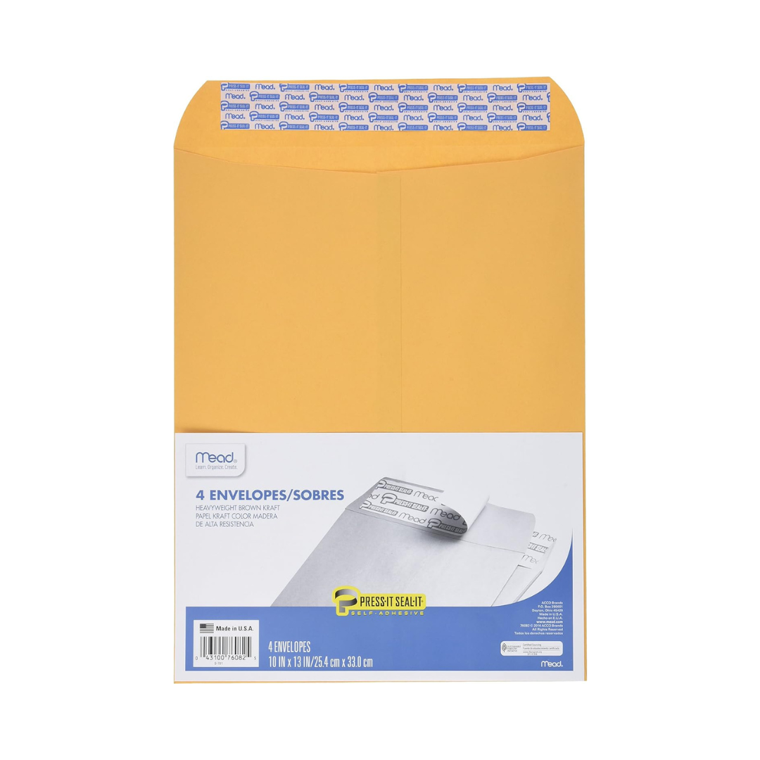 SOBRES MANILA (10 X 13) 4/1 (Mead)
