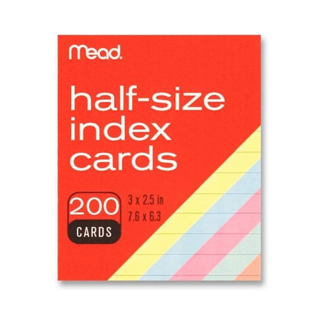 TARJETAS RAYADAS (3 X 2.5) 200/1 COLORES (fichas)