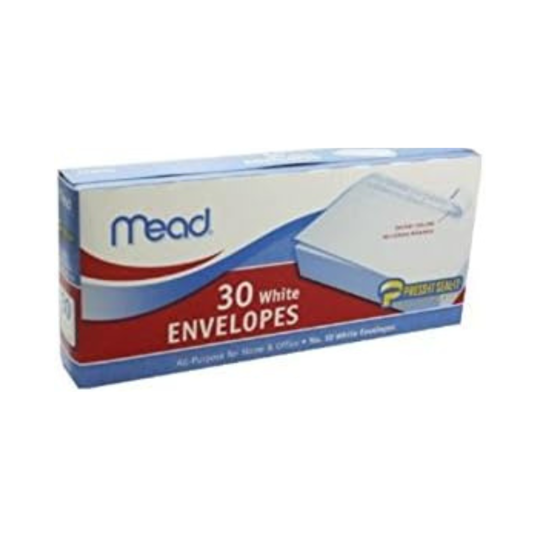 SOBRES BLANCOS #10 ADHESIVOS 30/1