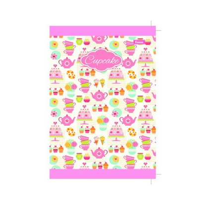 LIBRETA COSIDA BOOK CUPCAKE 100CT