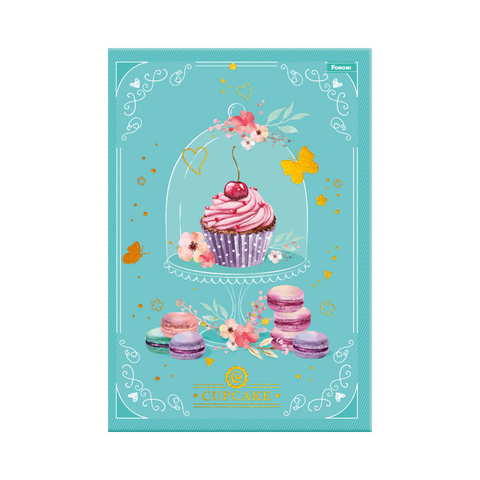 LIBRETA COSIDA BOOK CUPCAKE 100CT