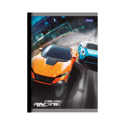 LIBRETA COSIDA CROSS RACING 100H/200 PAGES