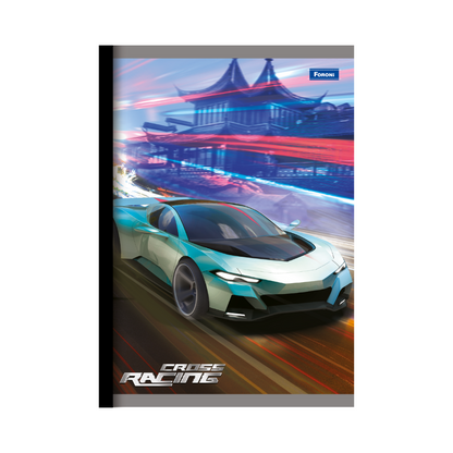 LIBRETA COSIDA CROSS RACING 100H/200 PAGES