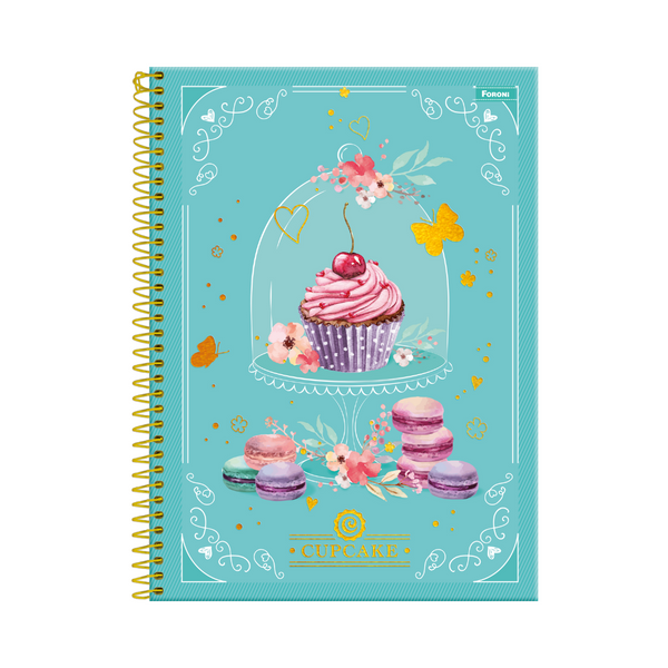 LIBRETA UNIVERSITARIA CUPCAKE 200H