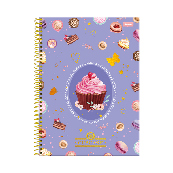 LIBRETA UNIVERSITARIA CUPCAKE 200H