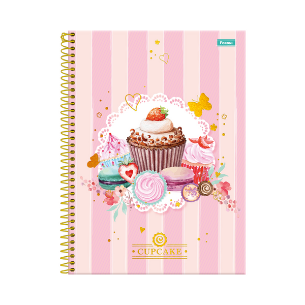 LIBRETA UNIVERSITARIA CUPCAKE 200H