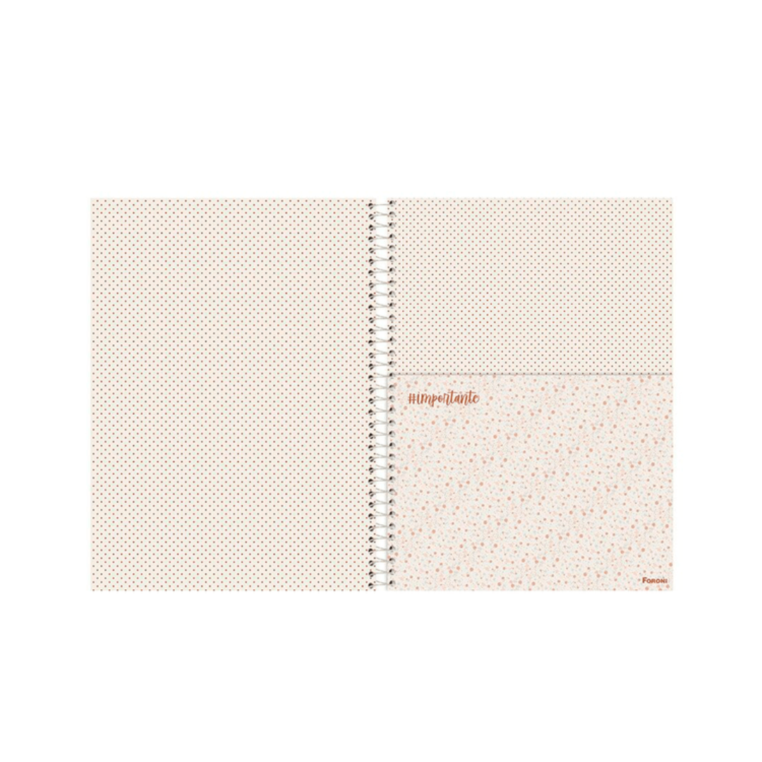 CUADERNO UNIVERSITARIO 10 MATERIAS 160 HOJAS SHINE - FORONI
