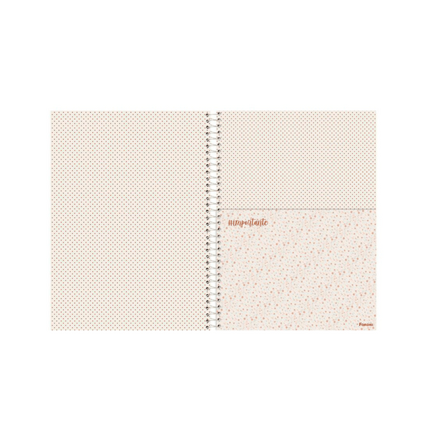 CUADERNO UNIVERSITARIO 10 MATERIAS 160 HOJAS SHINE - FORONI