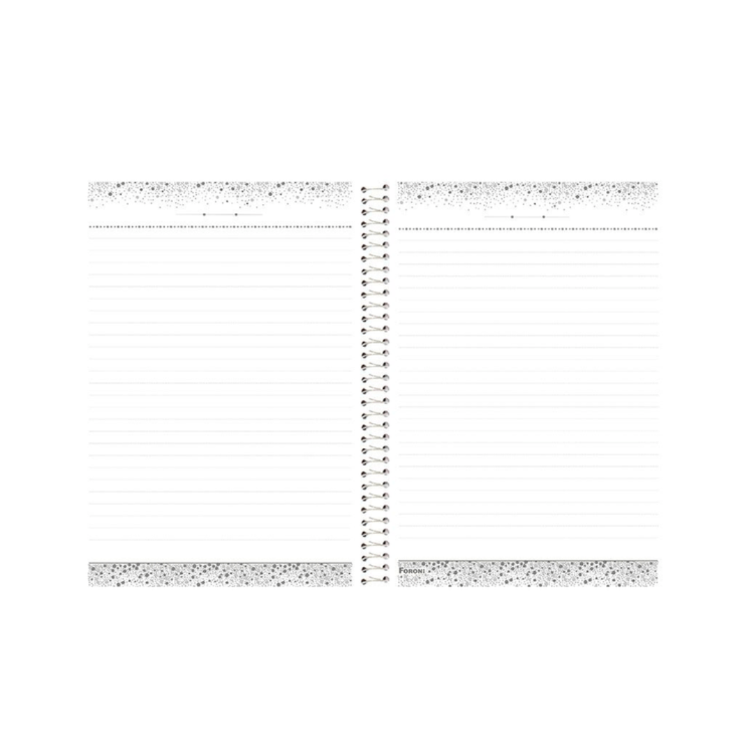 CUADERNO UNIVERSITARIO 10 MATERIAS 160 HOJAS SHINE - FORONI