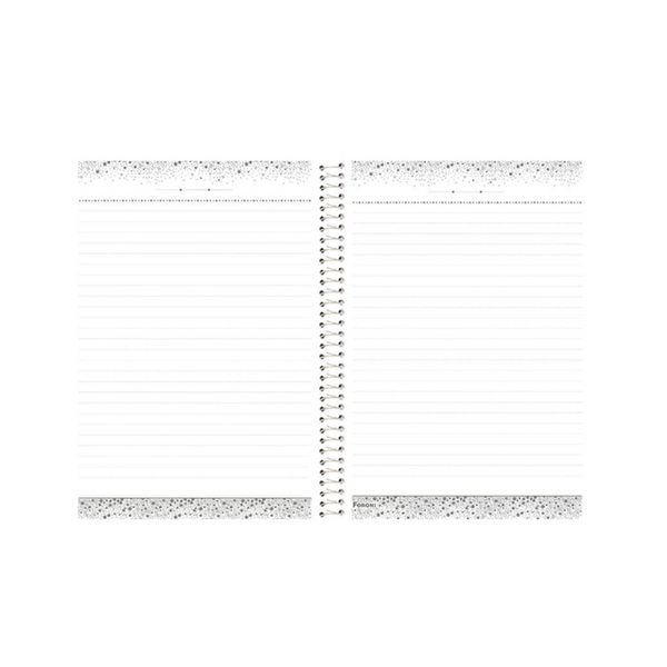 CUADERNO UNIVERSITARIO 10 MATERIAS 160 HOJAS SHINE - FORONI