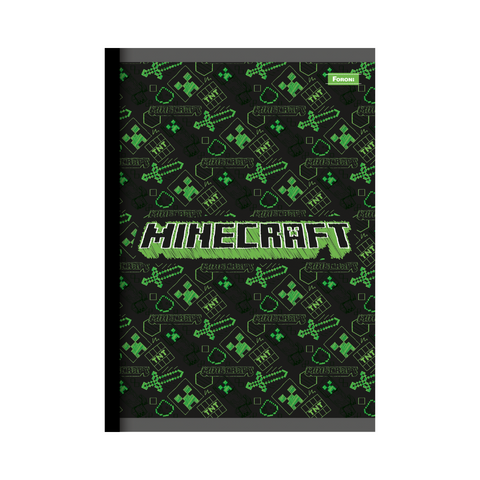 LIBRETA COSIDA MINECRAFT 100FLS