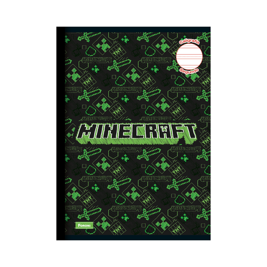 CUADERNO COSIDO MINECRAFT 2do 80 FLS