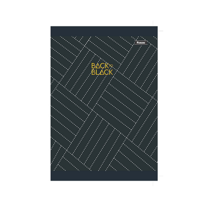 CUADERNO COSIDO APS BACK TOBLACK 100 FLS