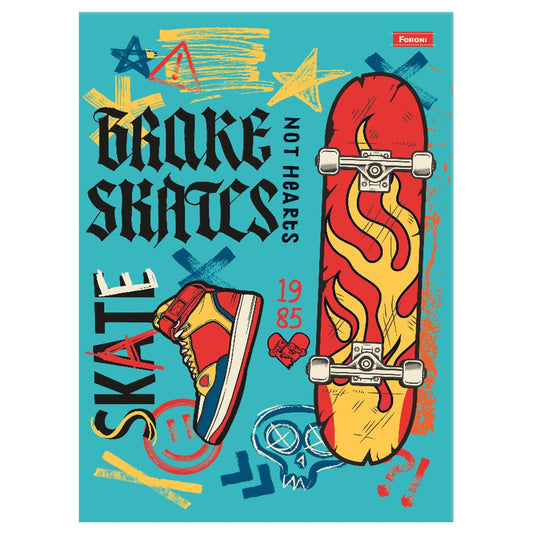 LIBRETA COSIDA SHAPE STREET 100F