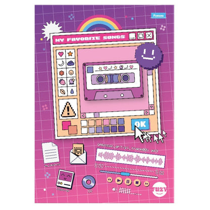 LIBRETA COSIDA FUZY 2 100 FLS