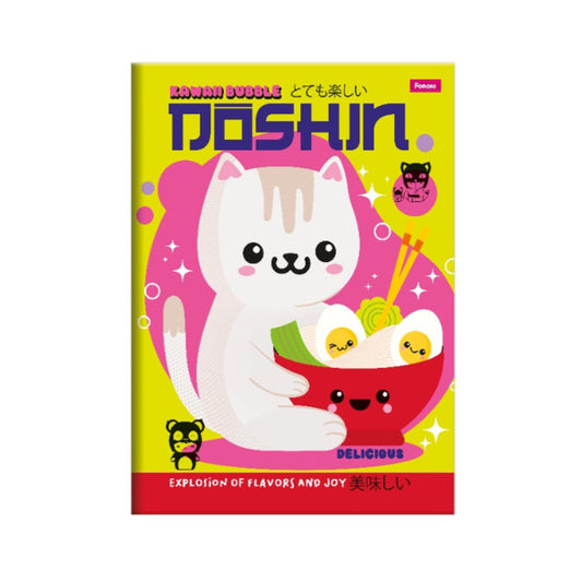 LIBRETA COSIDA DOSHIN CALIGRAFICA 3ro GRAU 80FLS