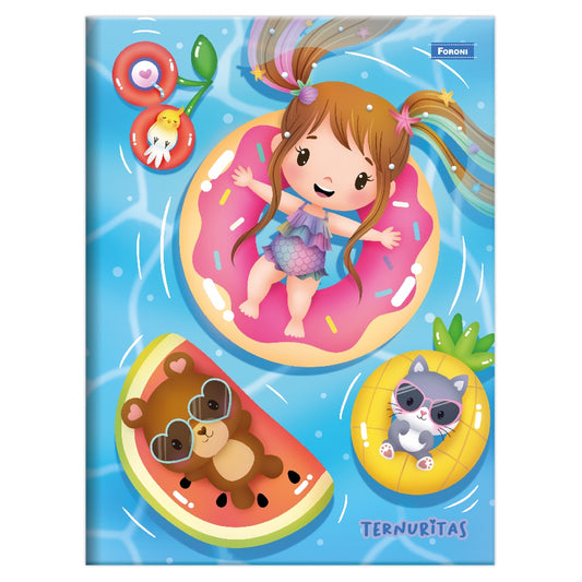 LIBRETA COSIDA TERNURITAS 100 FLS