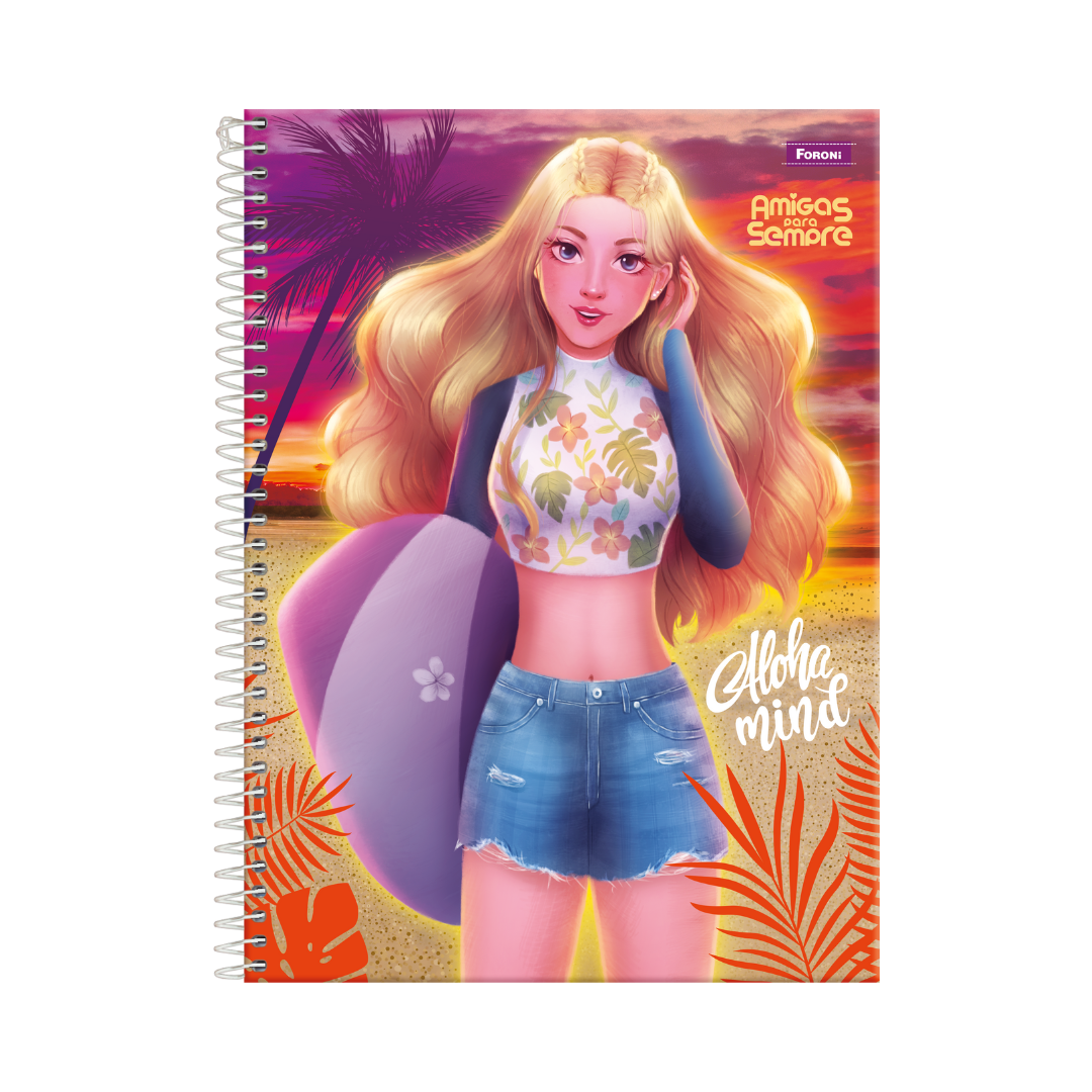 LIBRETA UNIVERSITARIA AMIGAS PARA SEMPRE T/D(10x1)