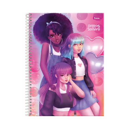 LIBRETA UNIVERSITARIA AMIGAS PARA SEMPRE T/D(10x1)