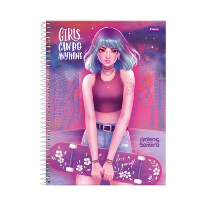 LIBRETA UNIVERSITARIA AMIGAS PARA SEMPRE T/D(10x1)