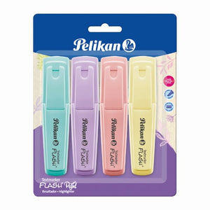 TJ X 4 TEXTMARKER FLASH PASTEL