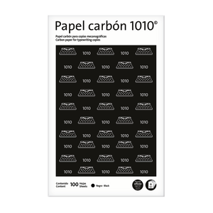 PAPEL CARBON TAMANO LEGAL 1010