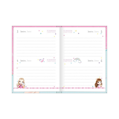 AGENDA JOLIE ESCOLAR 96H