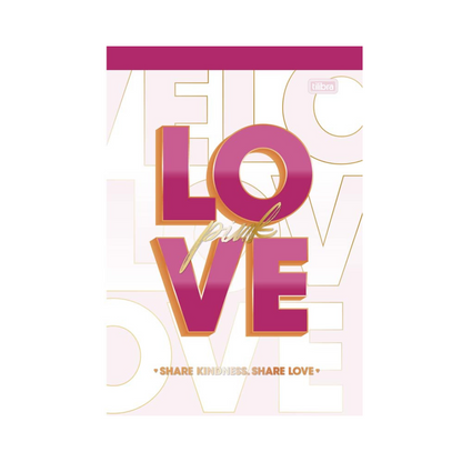 LIBRETA COSIDA PINK 100F