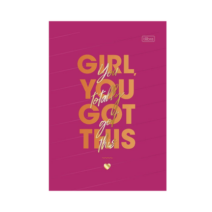 LIBRETA COSIDA PINK 100F