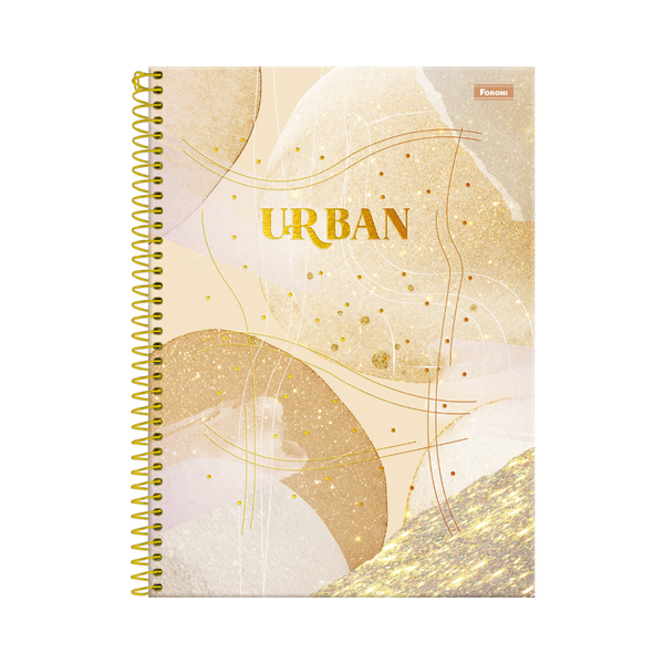 CUADERNO UNIVERSITARIO 10 MATERIAS URBAN 160 HOJAS - FORONI