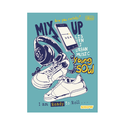 LIBRETA COSIDA SHOW MASC1 100F