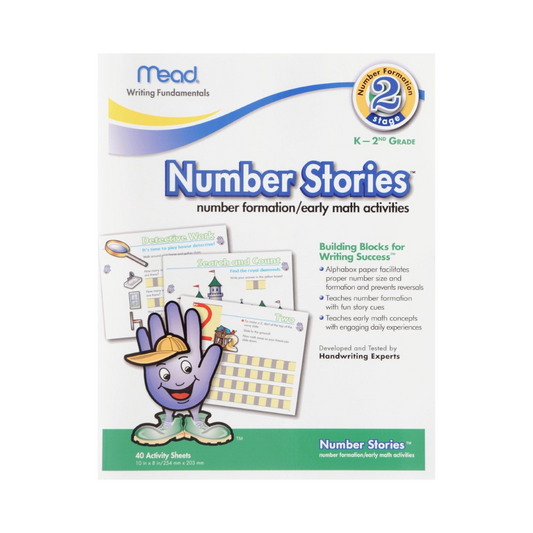 NUMBER STORIES WORKBOOK 10X8