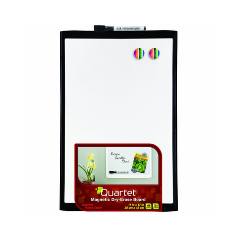 11X17 Dry Erase Board Black des