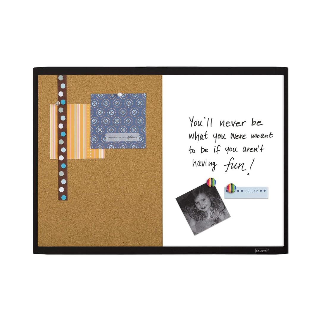 17X23 Magnetic Combo Board Black - DS