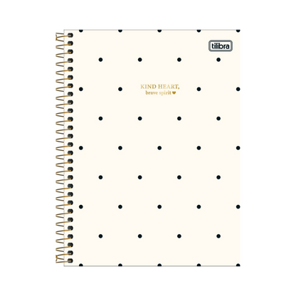 CUADERNO ESPIRAL TAPA DURA COLLEGE 10 MATERIAS WEST VILLAGE 160 HOJAS - TILIBRA