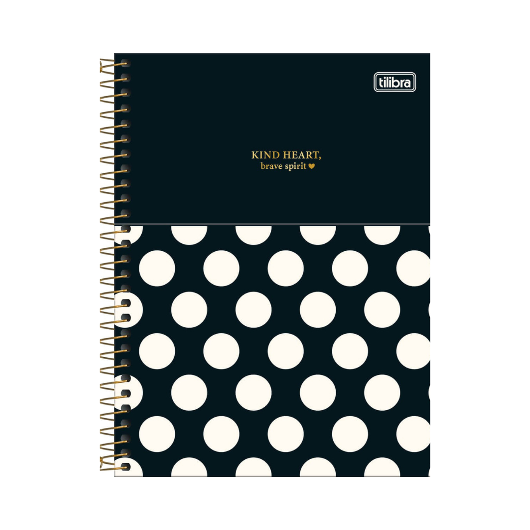 CUADERNO ESPIRAL TAPA DURA COLLEGE 10 MATERIAS WEST VILLAGE 160 HOJAS - TILIBRA