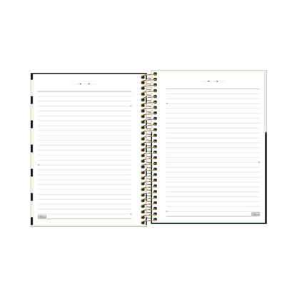 CUADERNO ESPIRAL TAPA DURA COLLEGE 10 MATERIAS WEST VILLAGE 160 HOJAS - TILIBRA