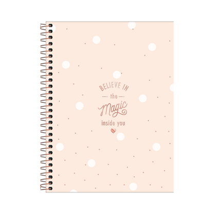 CUADERNO ESPIRAL TAPA DURA COLEGIO 10 MATERIAS SOHO 160 HOJAS - TILIBRA