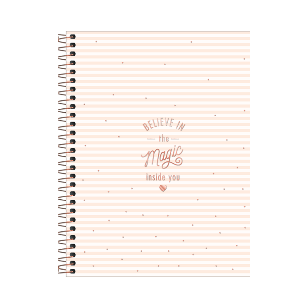 CUADERNO ESPIRAL TAPA DURA COLEGIO 10 MATERIAS SOHO 160 HOJAS - TILIBRA