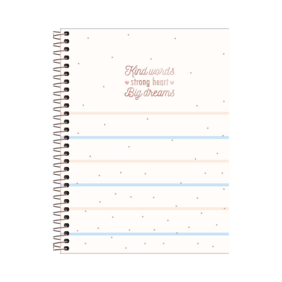 CUADERNO ESPIRAL TAPA DURA COLEGIO 10 MATERIAS SOHO 160 HOJAS - TILIBRA